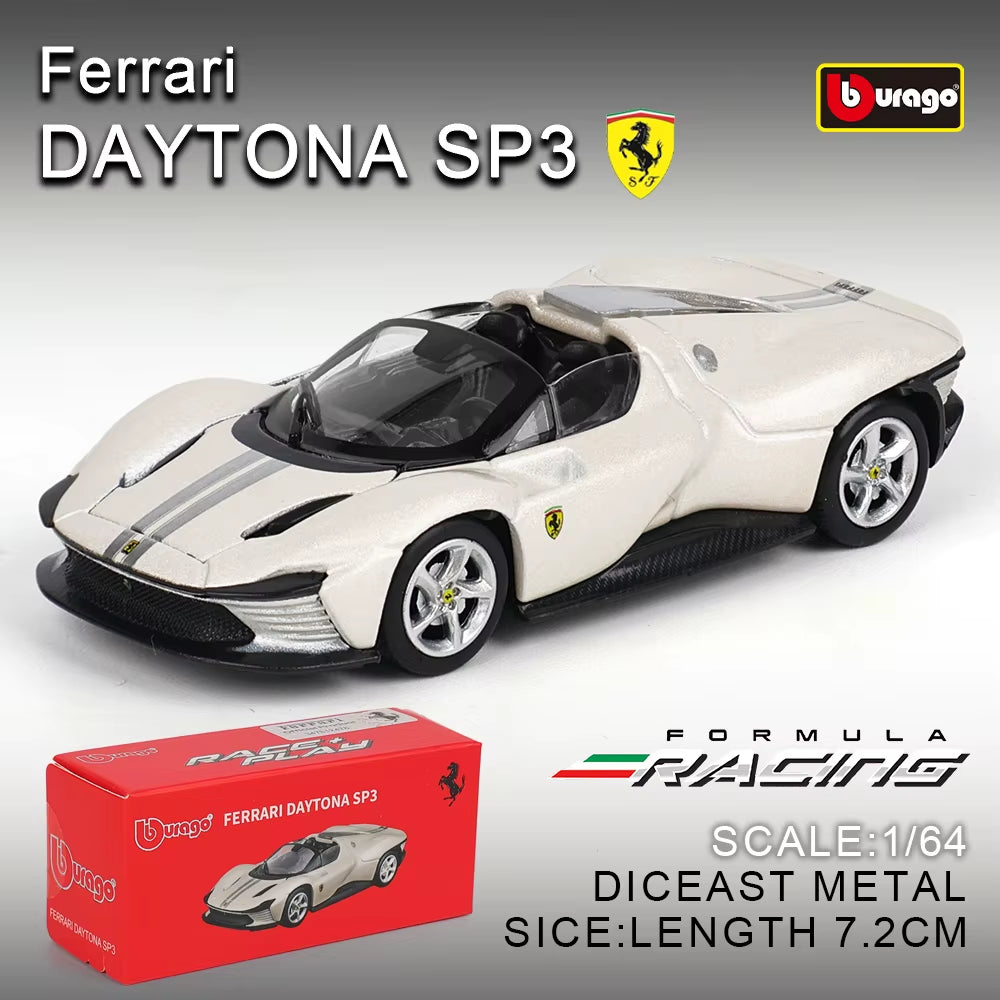 1:64 Ferrari E812 COMPETIZIONE Model Small Collection Car Alloy Model Toy Gift Scene Decoration Classic and Exquisite