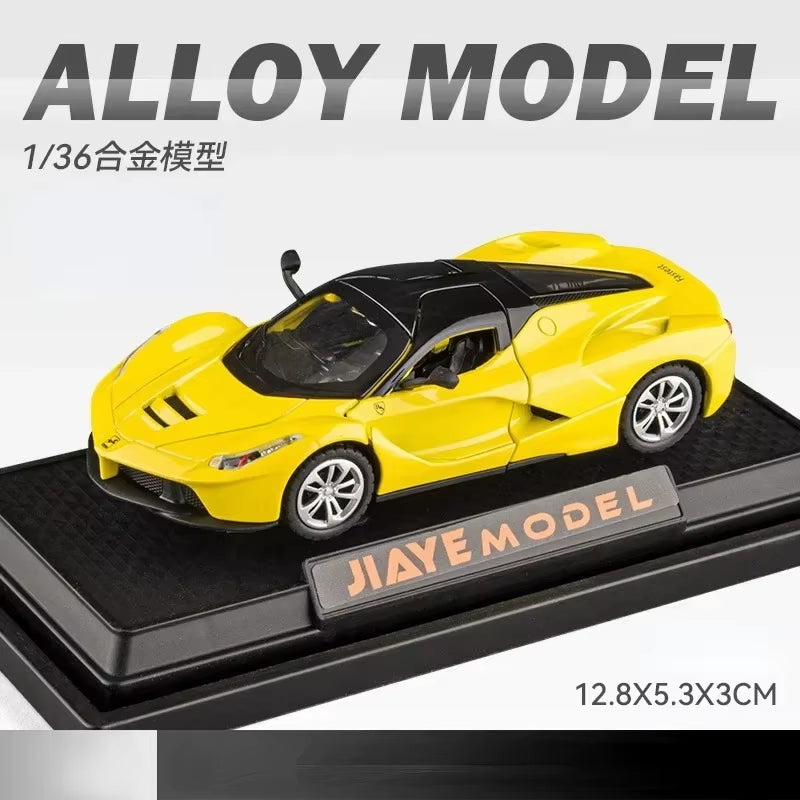 1:36 Sports Car Toy Alloy Car Diecasts & Toy Vehicles Sound and Light Car Model Collection Car Toys D160