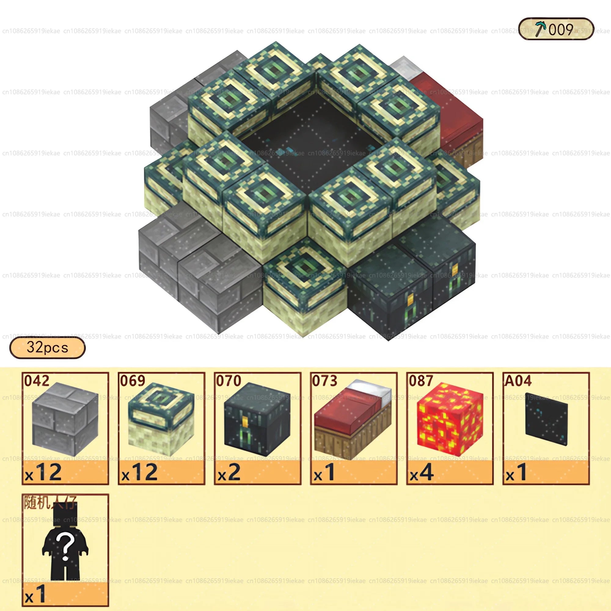 Magnetic Building Blocks Mine World Cube Magnet World Set for Boy Girl Kid Age 3+ Construction DIY Stem Montessori Sensory Toy B