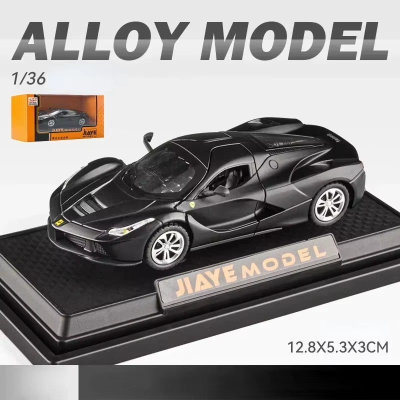 1:36 Sports Car Toy Alloy Car Diecasts & Toy Vehicles Sound and Light Car Model Collection Car Toys D160