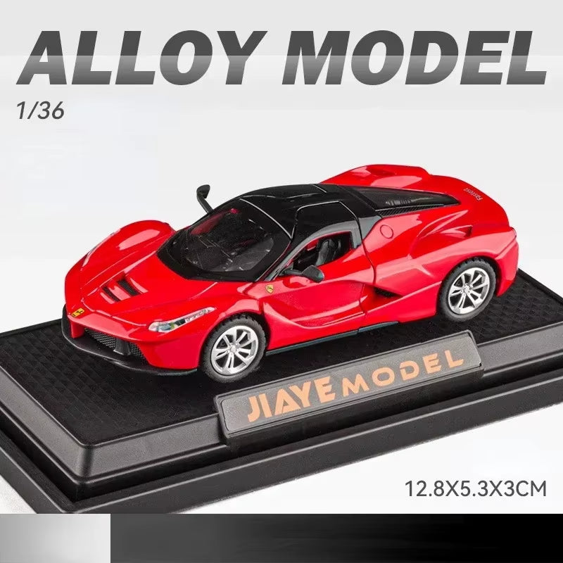 1:36 Sports Car Toy Alloy Car Diecasts & Toy Vehicles Sound and Light Car Model Collection Car Toys D160