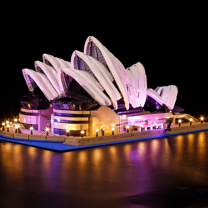 Led Light up Kit for 10234 17003 City Series Sydney Opera House Building Bricks (Only Light with Battery Box)