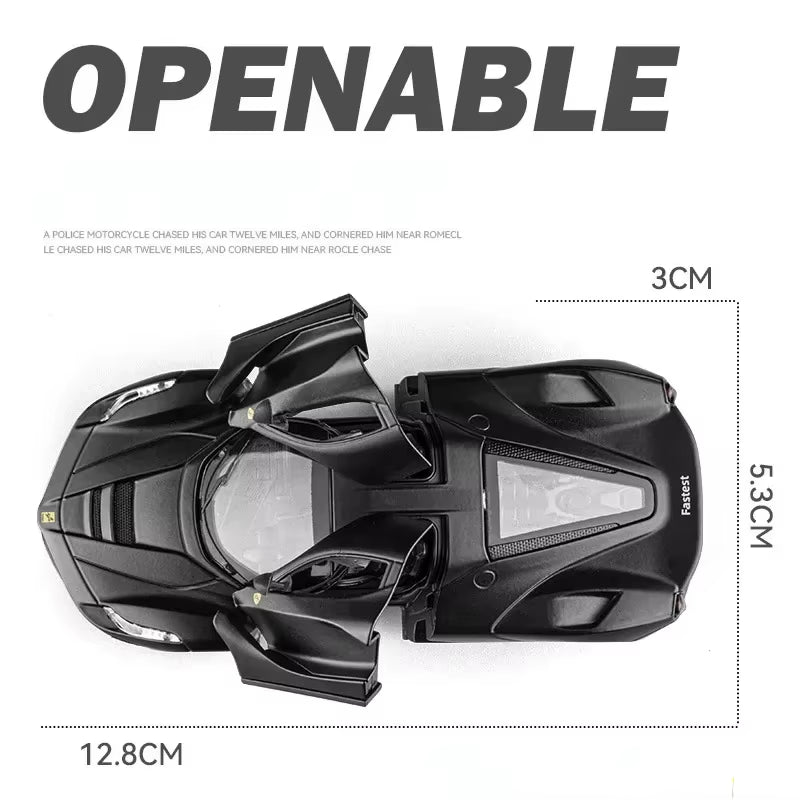 1:36 Sports Car Toy Alloy Car Diecasts & Toy Vehicles Sound and Light Car Model Collection Car Toys D160