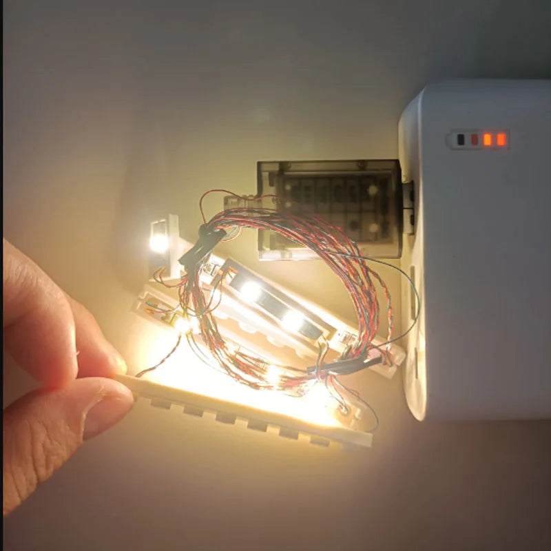 （No LEGO, Just Light）Usb Light for Lego 10278 Police Station Brick Building