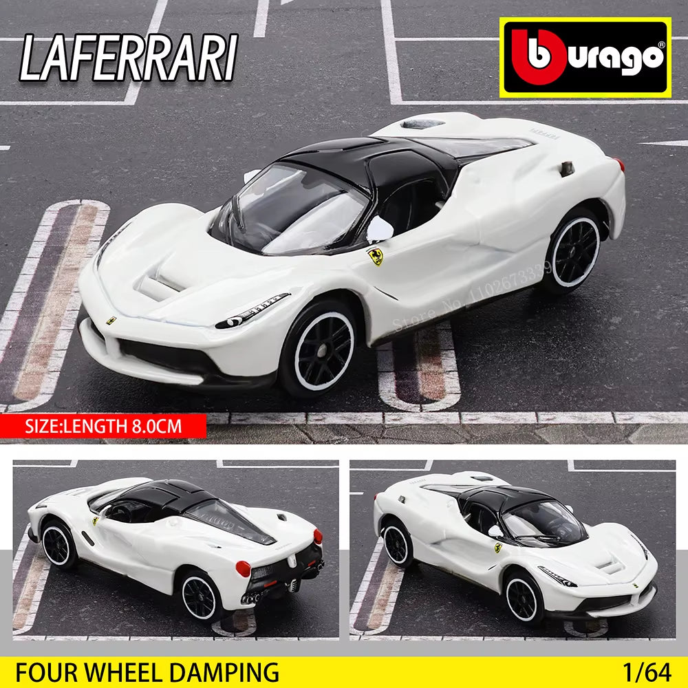 1:64 Ferrari E812 COMPETIZIONE Model Small Collection Car Alloy Model Toy Gift Scene Decoration Classic and Exquisite