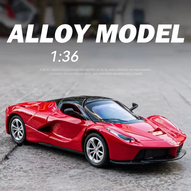 1:36 Sports Car Toy Alloy Car Diecasts & Toy Vehicles Sound and Light Car Model Collection Car Toys D160